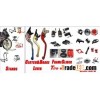 motorcycle stands,frame slider,tire warmer,racing lever,