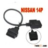 ALK nissan 14 pin obd to obdii connector