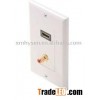 HDMI Port with Single RCA Female/Female Connector