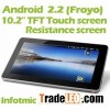 Fly Touch 4 EPad  Android 2.2 10.2 Inch tablet