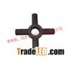 Cross shaft- interaxial differential