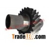 Intermediate axle driving cylindrical gear