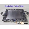 metal tray ,charger plate