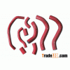 Motorcycle cooling system hose.