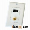 HDMI WALL PLATE( Single port+F)