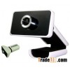 Fashion designer clip black PC webcam