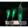 Flashing earphone