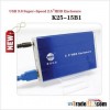 USB3.0 Super-speed 2.5''Hdd Enclosure