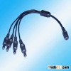 1 ro 4 power splitter cable