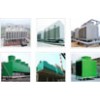 energy-saving the glass square counterflow cooling tower coo
