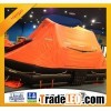 Sea self-inflating life raft,MSC inflatable liferaft with hy