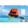 Liferaft, inflatable boat, throwing overboard type life raft