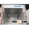 Benz car spray booth   spray and paint