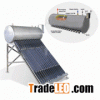 Presure Tubular Solar Water Heater with Copper Coil