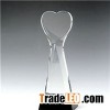 Glass Heart Trophy