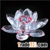 K9 Crystal Lotus Candle Holder For Promotional Gifts