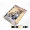 Animal Printing Notebook With Wire-bound