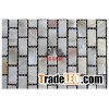 wall basketweave parquet shell tiles