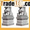 Chinese traditional big marble stone lion statues for cheap