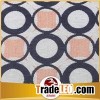70% Polyester 30% Cotton Jacquard Geometrical Rounded Pattern Sofa Upholstery Fabric