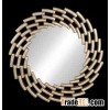 Modern Line Design Art Polyurethane PU Decorative Mirror For