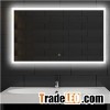 HOTEL BACKLIT LED ILLUMINATED MIRROR WITH CLOCK