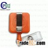 Square Shape Retractable Yoyo ID Working Permit Card Badge Reel With Customised LOGO