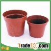 11.8cm Thin Wall Black Round Thinwall Gardening Pots And Containers