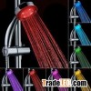3 colors bathroom accessories LED color changing hand shower