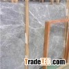 China Polished Silver Grey Silver Mink Silver Wave Marble Slab Tiles For Sale