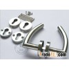 stainless steel lever tube door handle DDTH011