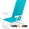 Favoroutdoor 7-Position High Back Steel Tube Beach Chair