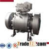 Cast Steel Flanged End Trunnion Mounted Ball Valve