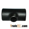 6 Inch X 4 Inch Reducing Tee, Schedule 40/STD Carbon Steel A234WPB Butt Weld