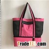 Mesh And Cooler Bag, Insulated Soft Tote Bag, Perfect Size For The Beach, Picnic, Outdoor, Sports, H