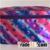 Cosmetic Bag Double Layer Dot Pattern Travel Toiletry Bag Organizer