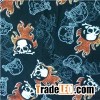 Geometric Pigment Dyeing Cotton Rayon Fabric