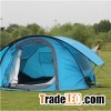 Outdoor Automatic Open Two Layer Rain- Proof Anti UV Ventilated Camping Tent With Glass Fiber Pole F