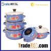 2014 Yiwu Promation Kitchenware Wholesale & Enamel Cookware With Glass Lid Wholesale