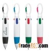 Promotion Plastic Carabiner 4 In 1 Multicolor Pen(YB-4C)