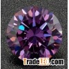 Amethyst Cubic Zirconia