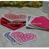 Heart Shape Napkins, Die Cut Paper Napkins