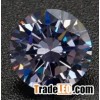 Cubic Zirconia Lavender Round