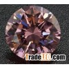 Pink yellow Cubic Zirconia