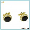 High Quality Customized Golden Plated Wedding Cufflinks