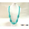 silicone teething necklace for baby