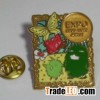Customized Shaped 3d Badge Lapel Pin With Printing Logo Can
