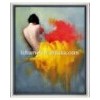 Canvas painting photo frame