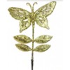 artifical plants,gold chiristmas decoration ,butterfly clips