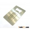 stainless steel credit card bottle opener